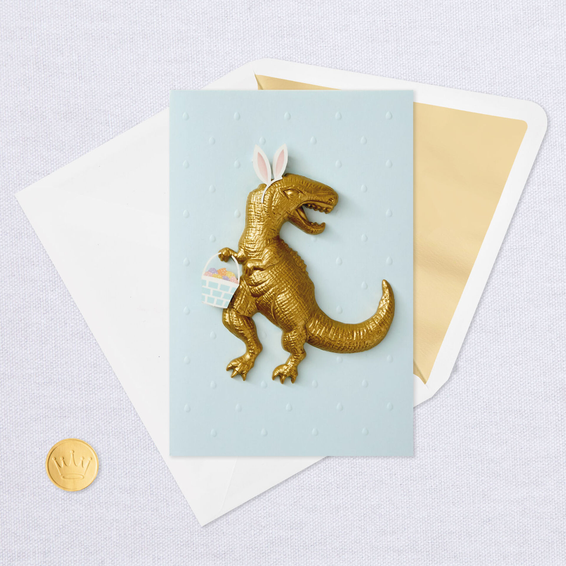 Dinosaur Bunny Easter Card - Greeting Cards - Hallmark
