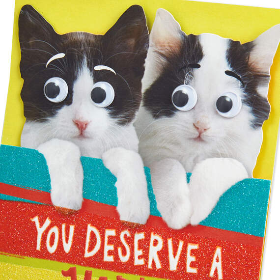 Cute Kittens Funny Mother's Day Card From Both, , large image number 4