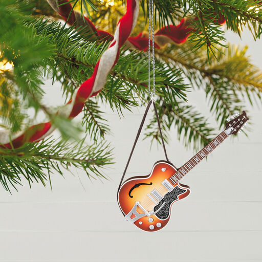 Lookin' Out My Back Door Guitar Musical Ornament, 
