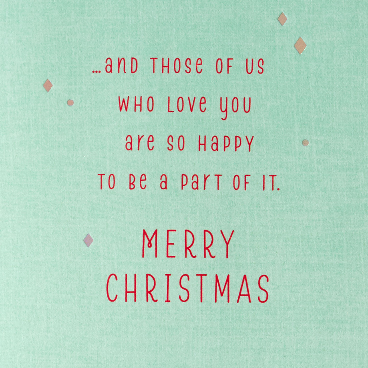 Snow Globe Confetti Shaker Daughter Christmas Card Sentiment image number 3