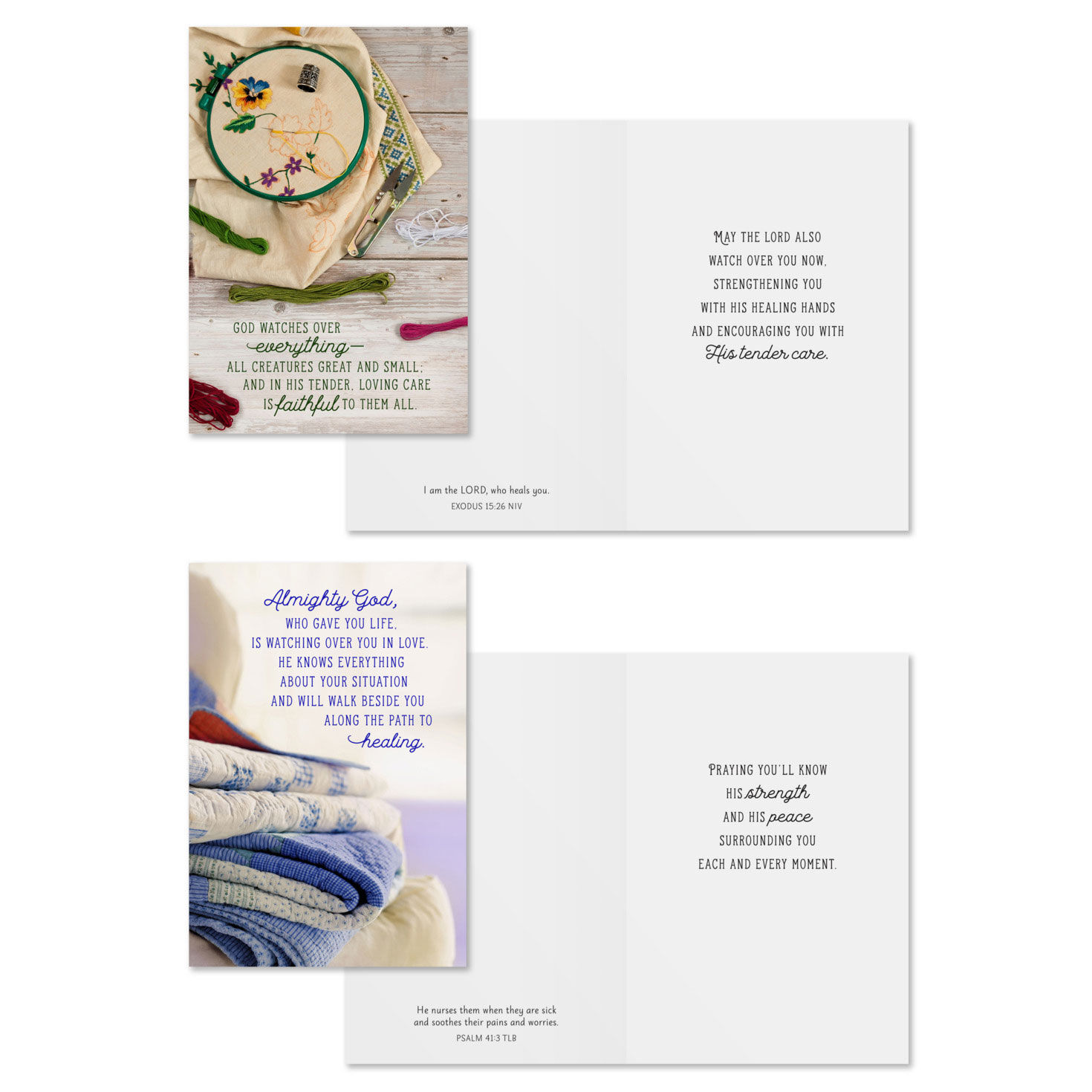 Craft-Inspired DaySpring Get Well Cards Assortment Card Front with Sentiment image number 3
