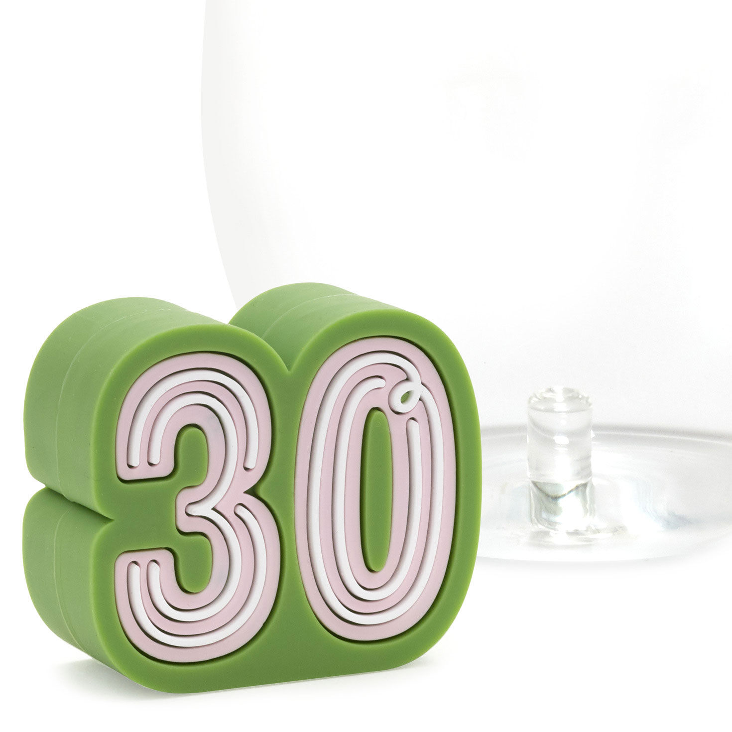 Charmers 30th Birthday Silicone Charm, , large image number 3