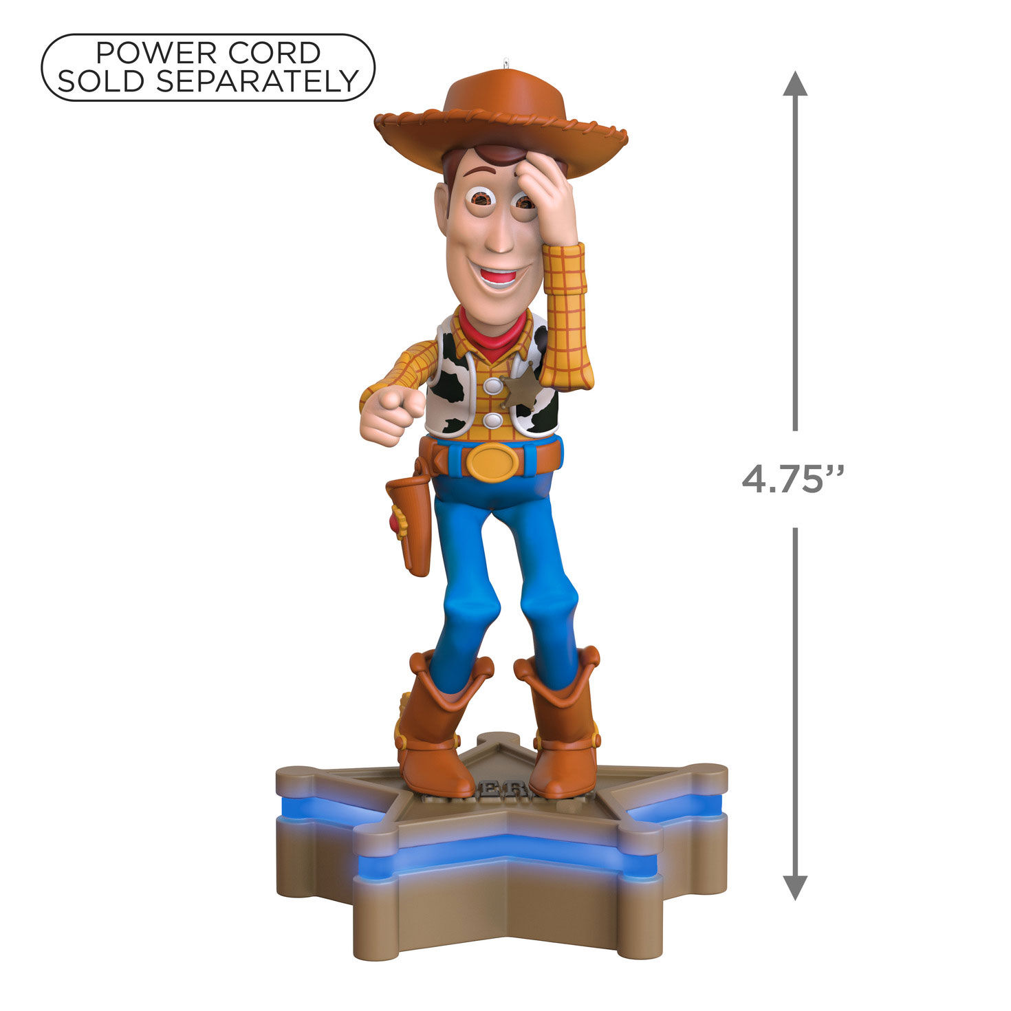Toy Story Sheriff Woody Keepsake Ornament  image number 3