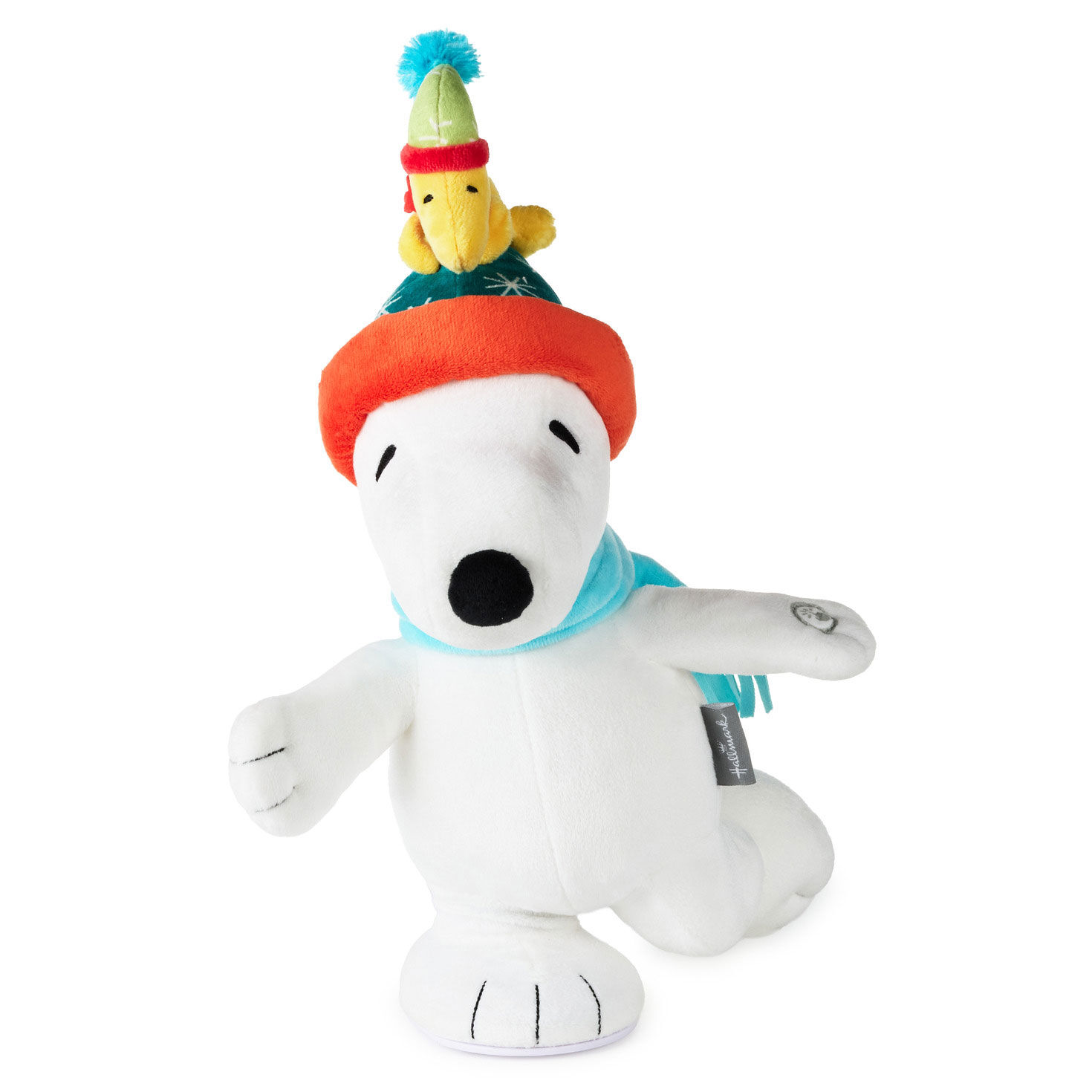 Peanuts® Snoopy Ice Skating Plush With Sound and Motion, 12"
