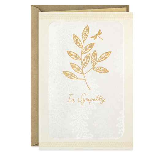 Thinking of You and Wishing You Comfort Sympathy Card, 