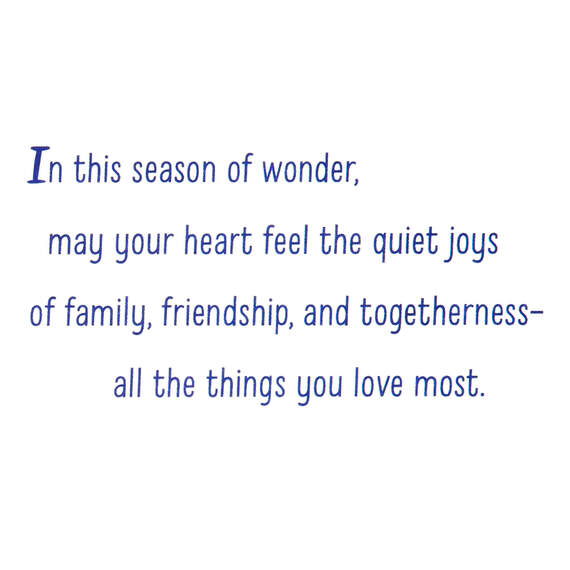 All the Things You Love Most Holiday Card, , large image number 2