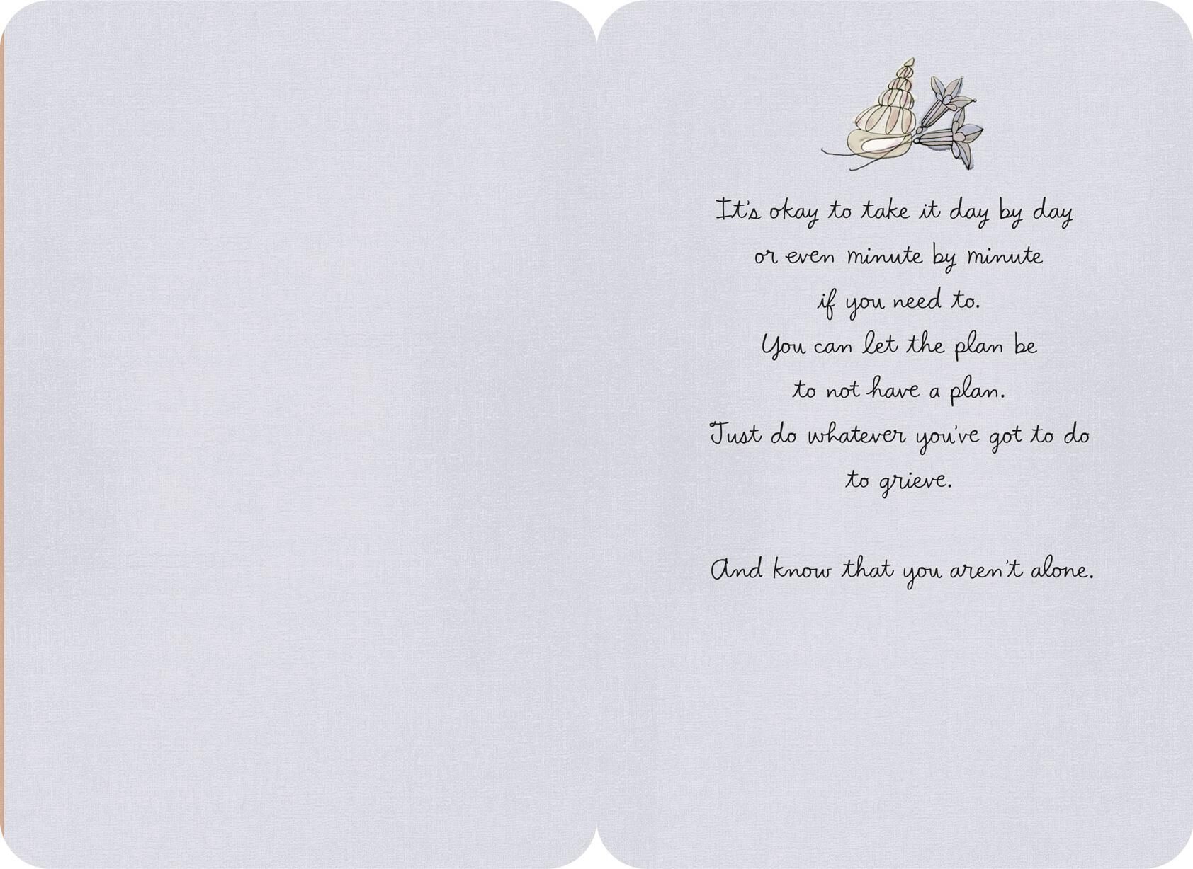 It Takes Time Thinking of You Card