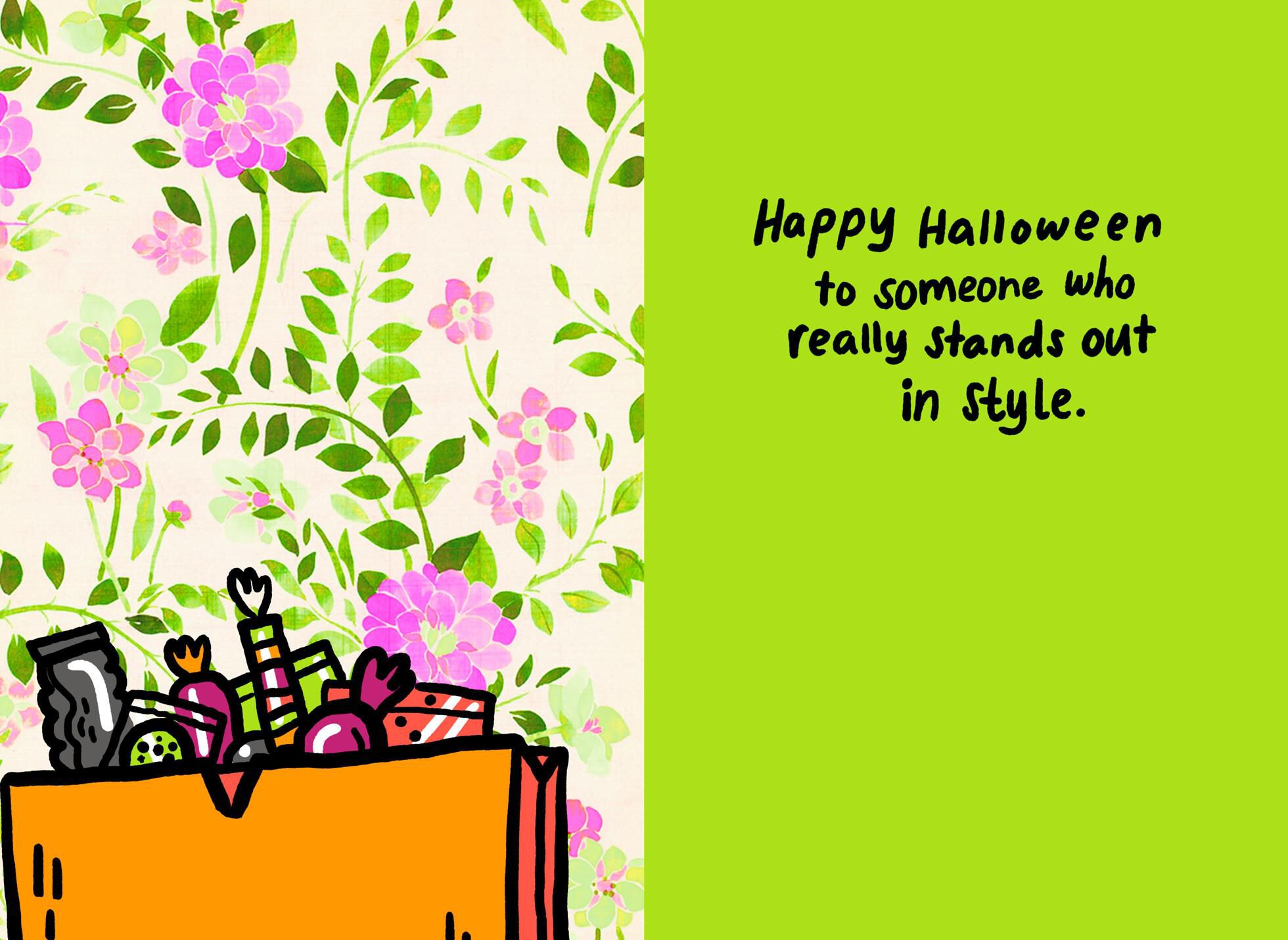 Hand-Me-Down Costume Funny Halloween Card