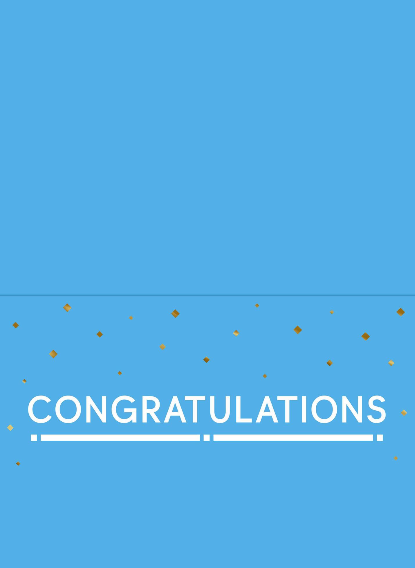 2018 Congratulations Musical Graduation Card
