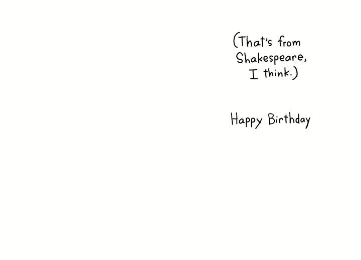 Farting Unicorn Funny Birthday Card
