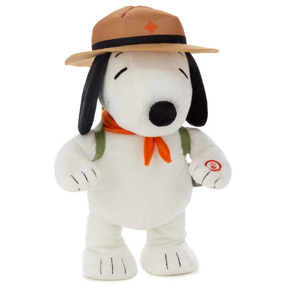 Peanuts® Beagle Scouts Snoopy Plush With Sound and Motion, 12"