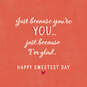 Sending a Little Love Your Way Today Sweetest Day Card, , large image number 2