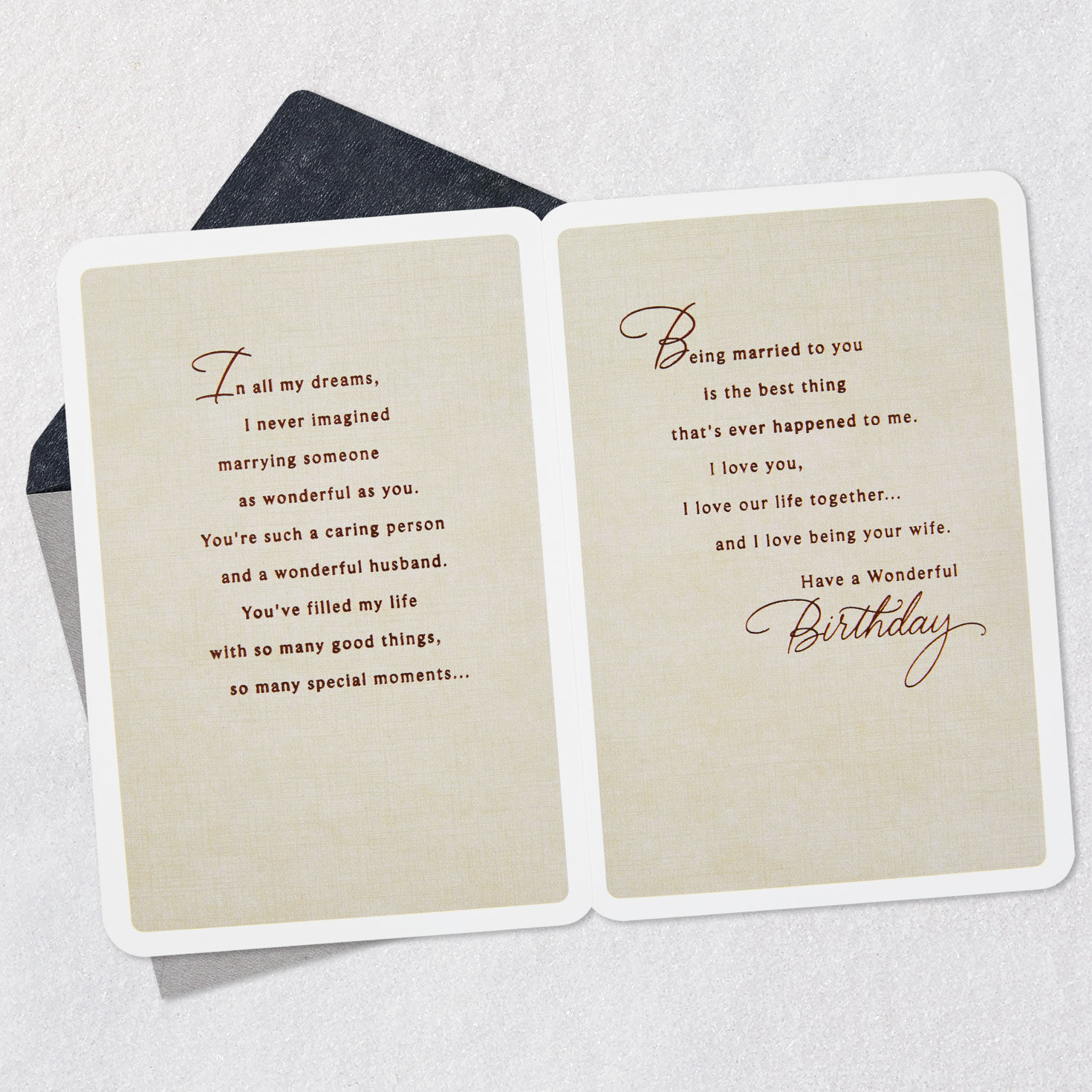 I Love Being Your Wife Birthday Card for Husband for only USD 5.99 | Hallmark