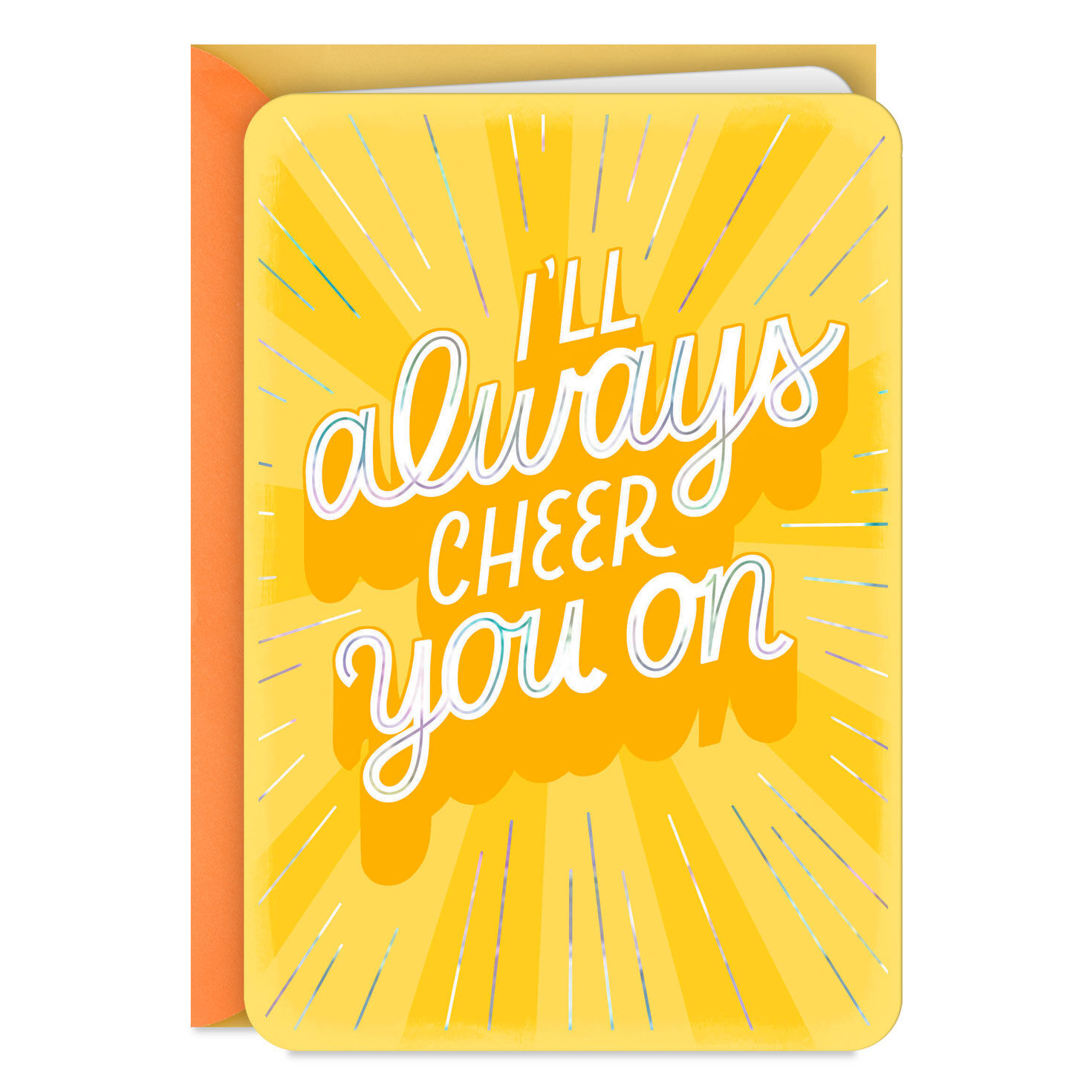 I’m Always Here to Cheer You On Encouragement Card