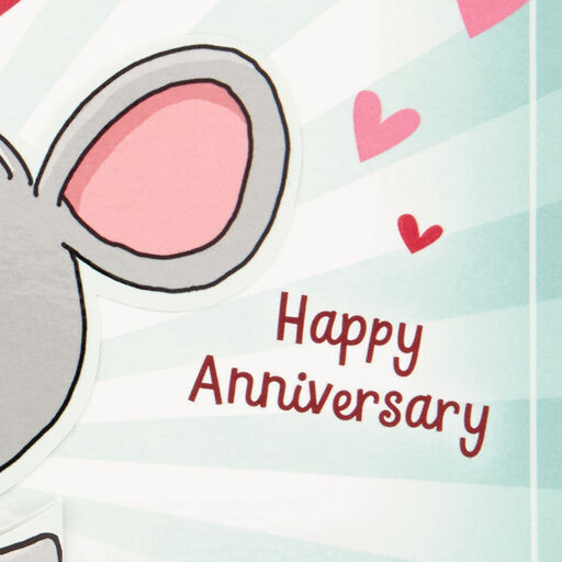 I Adore You Pop-Up Anniversary Card for Husband, 