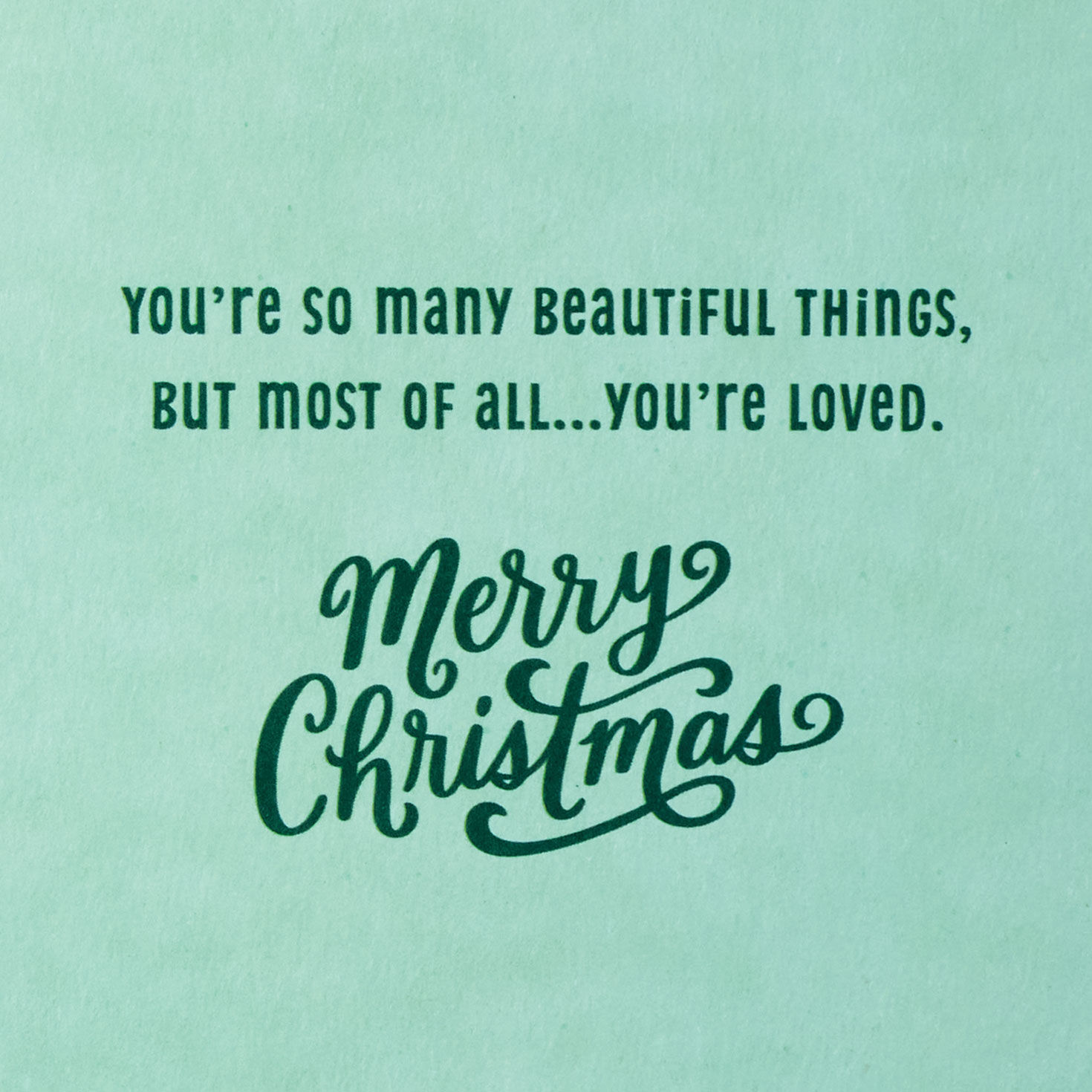 Vintage Ornament Daughter Religious Christmas Card Sentiment image number 2
