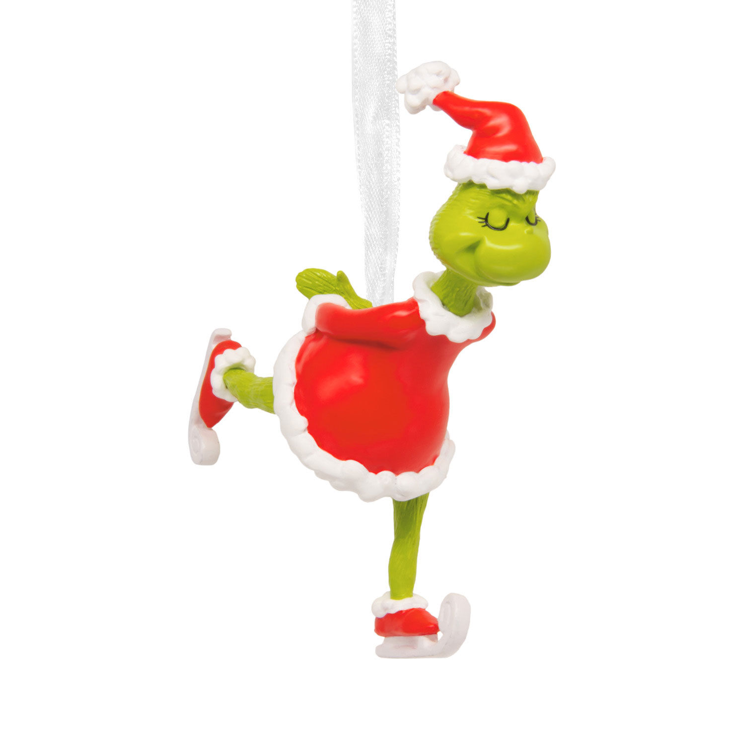 Dr. Seuss's How the Grinch Stole Christmas!™ Grinch Ice Skating Hallmark Ornament