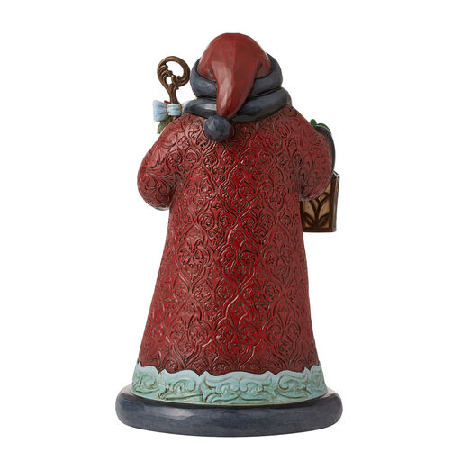 Jim Shore Holiday Manor Santa Figurine, 10.04", 