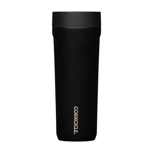 Corkcicle Matte Black Stainless Steel Commuter Cup, 17 oz., 