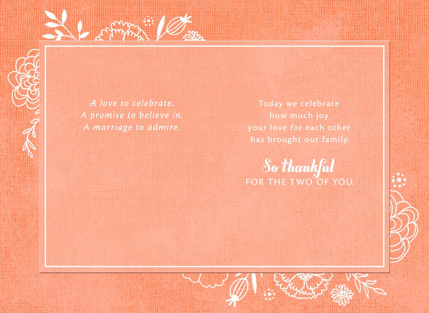 A Marriage to Admire Anniversary Card for Parents