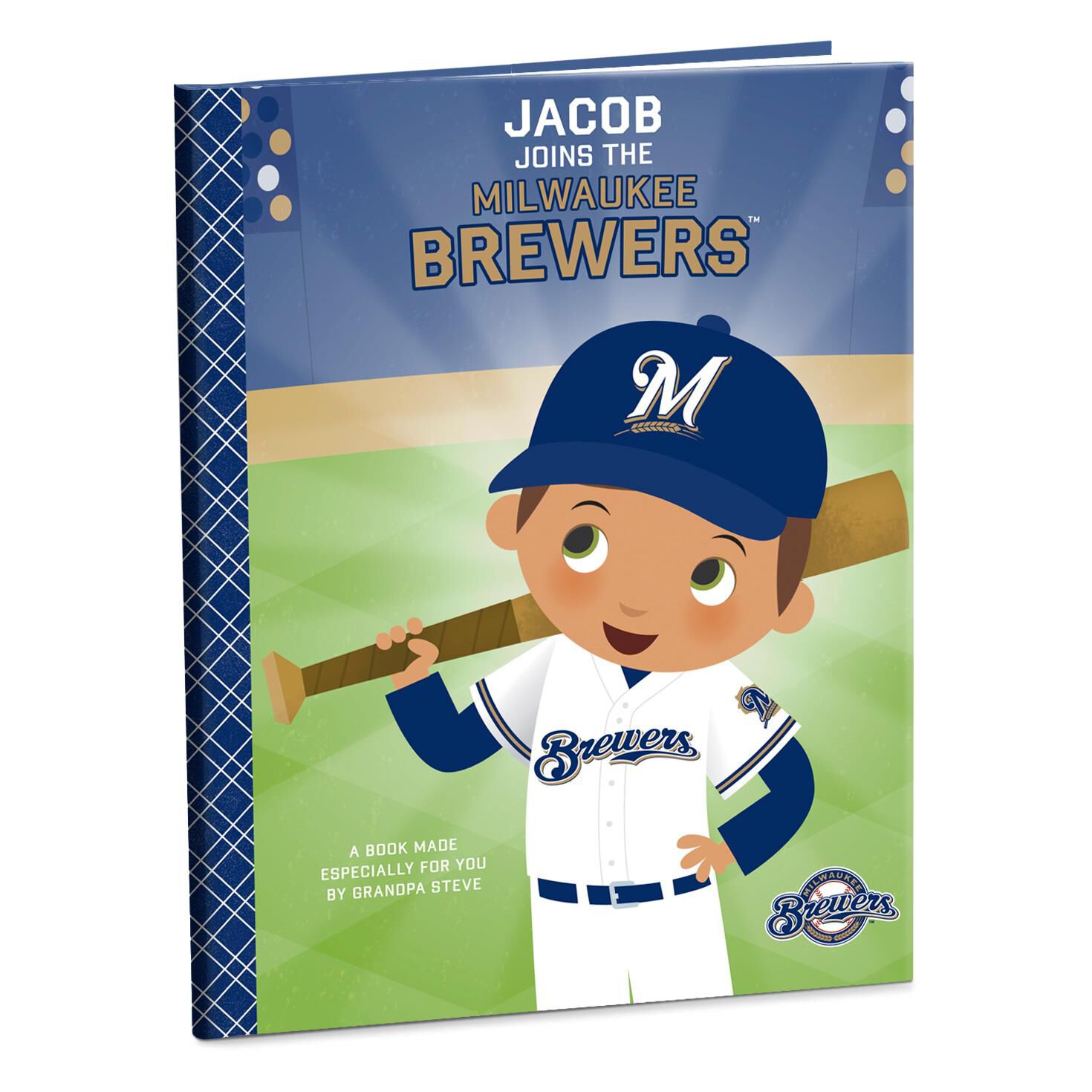 personalized milwaukee brewers jersey