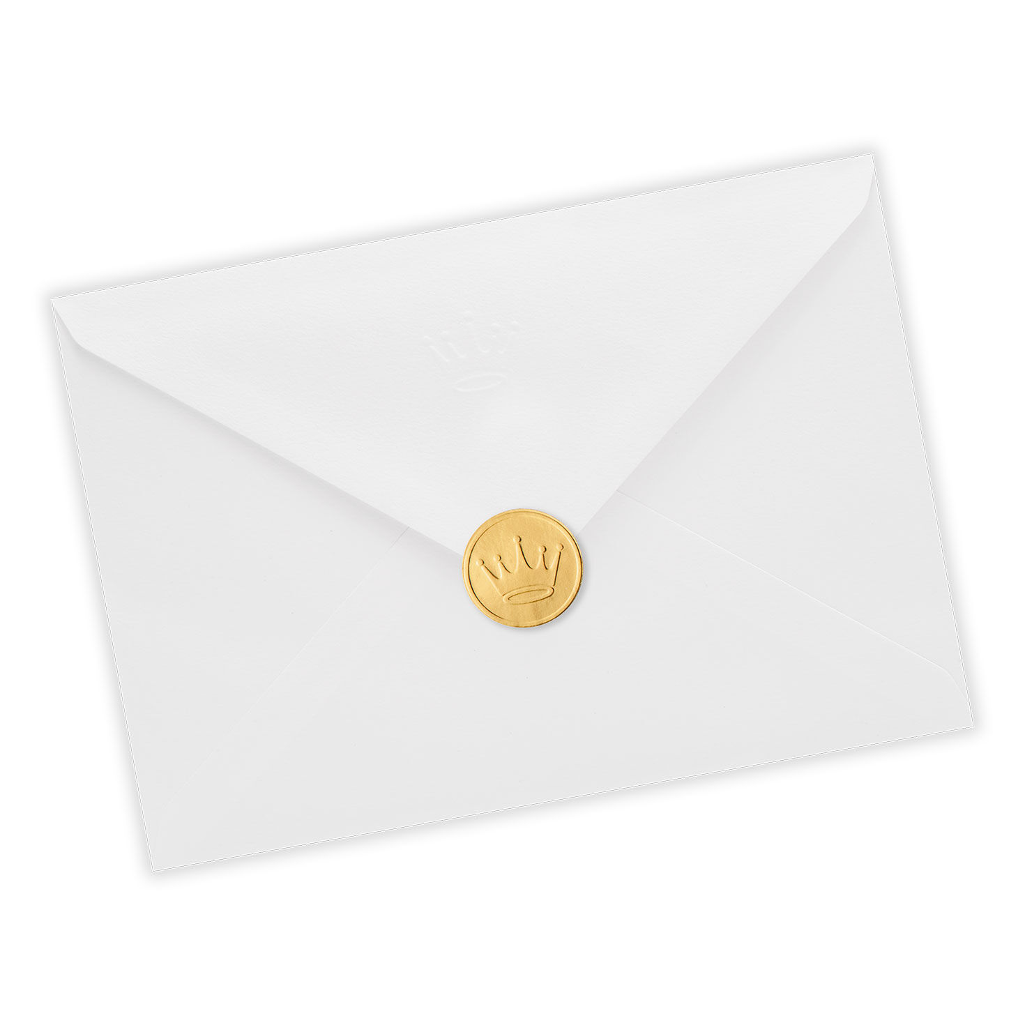Mickey Minnie House Personalized Christmas Card Envelope Back with Seal image number 5