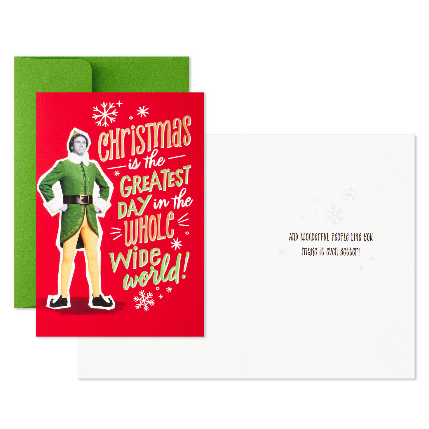 Elf Greatest Day Boxed Christmas Cards, Pack of 16 for only USD 15.49 | Hallmark
