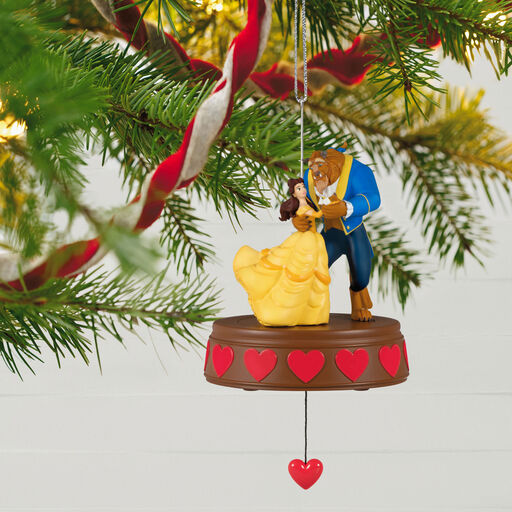 Disney Beauty and the Beast Fairy-Tale First Dance Ornament, 