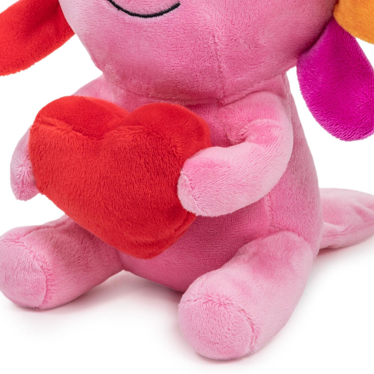Axolotl With Heart Plush upclose view image number 5
