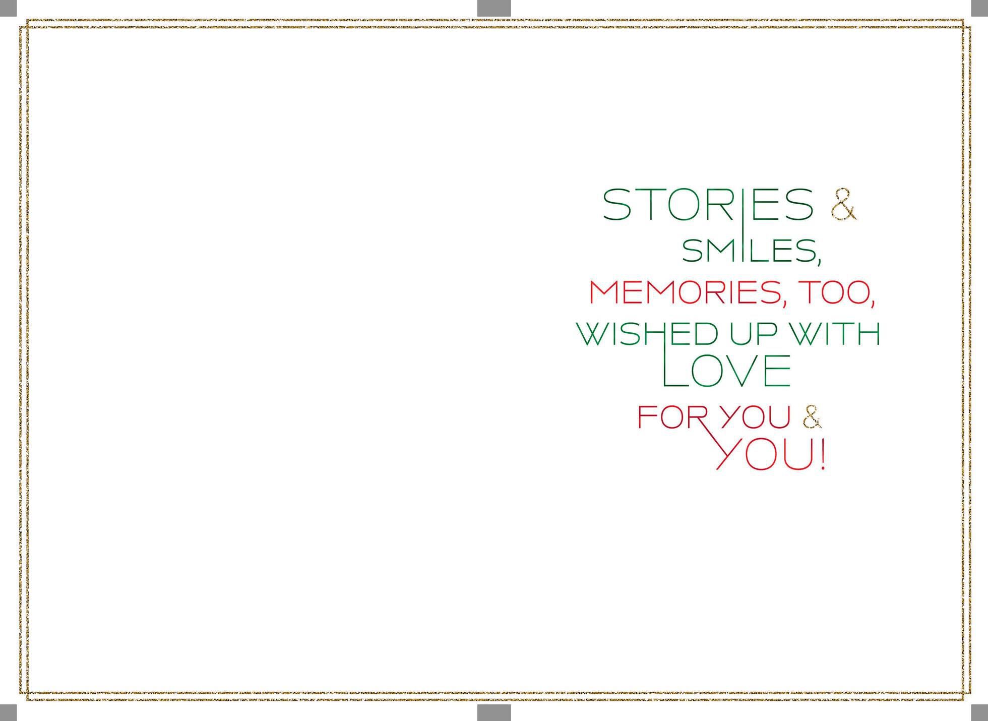 Merry and Bright Christmas Card