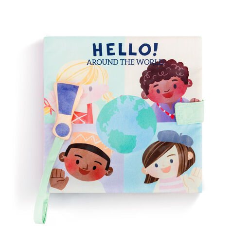 Demdaco Hello! Around The World Soft Sound Book, 