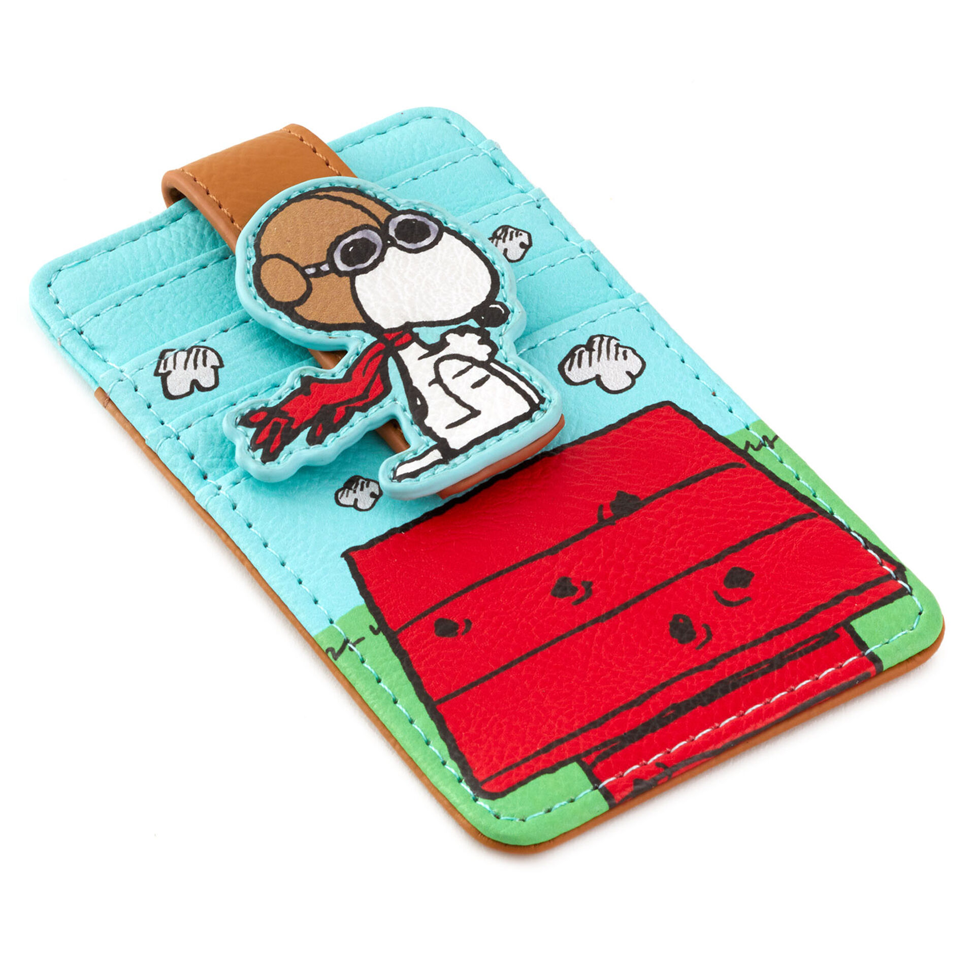 Loungefly Peanuts Snoopy vs. the Red Baron Card Holder Handbags