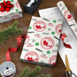 From Santa Stamps Jumbo Christmas Wrapping Paper Roll  image number 3