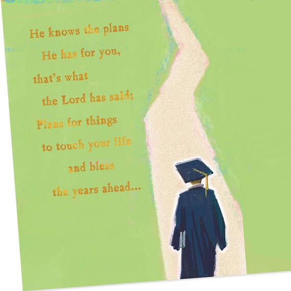 Path of Success Religious Graduation Card, , large image number 5