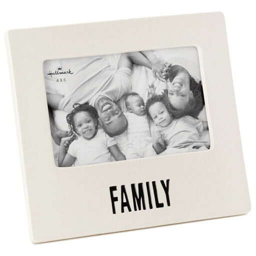 Family Ceramic Picture Frame, 4x6, 