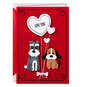 Love You So Doggone Much Valentine's Day Card, , large image number 1