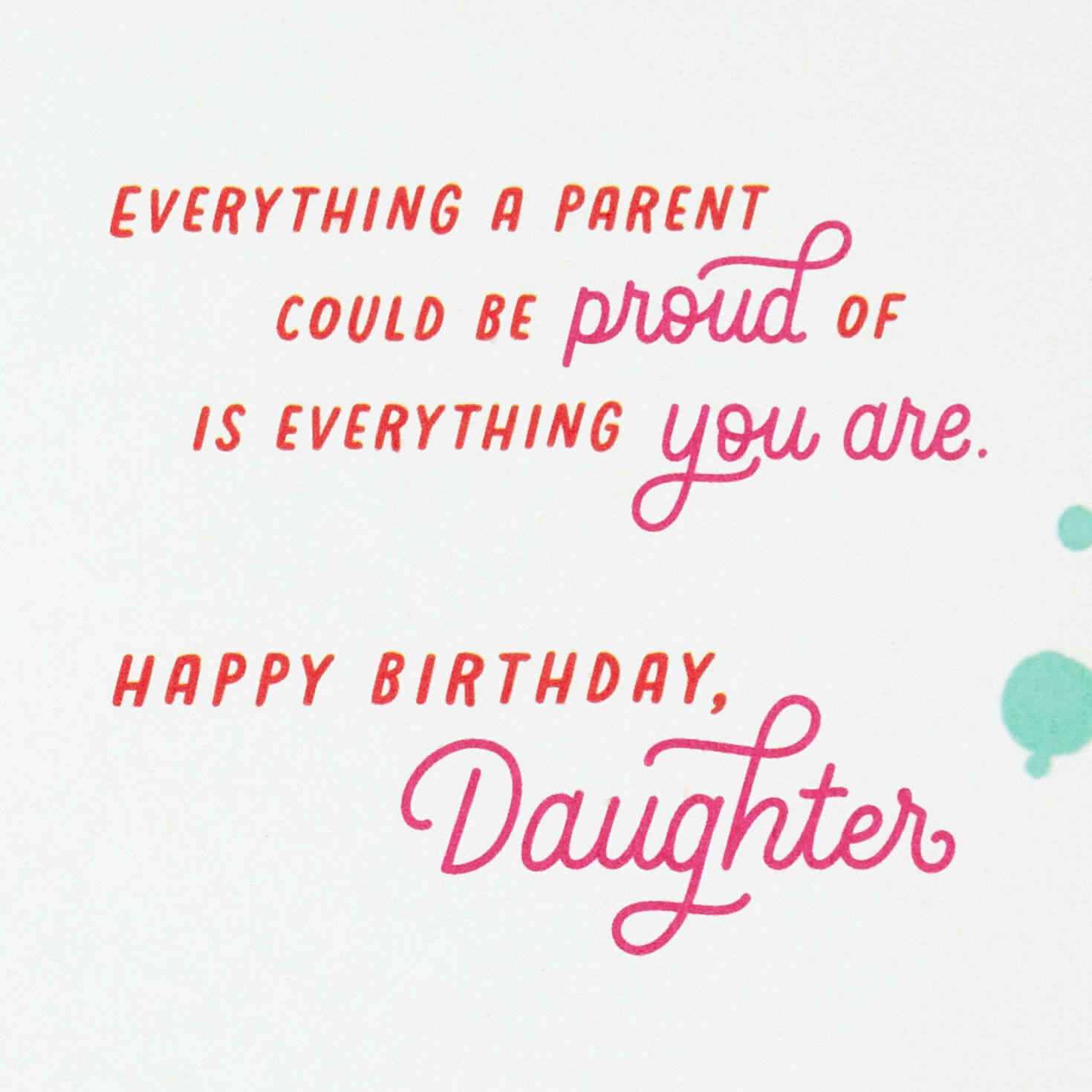 Smart, Kind, Bold, Brave Birthday Card for Daughter, , large image number 2