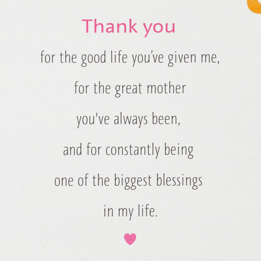 You're a Blessing Birthday Card for Mom, 
