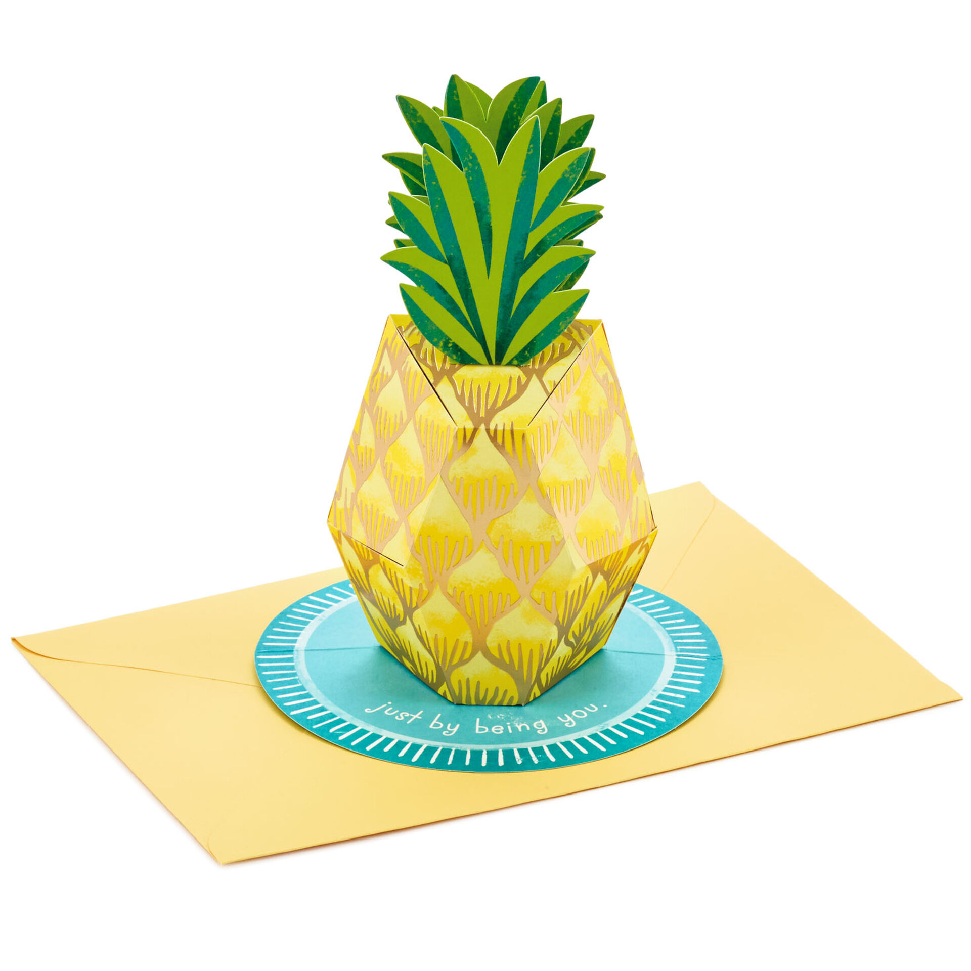 You're Sweet Pineapple 3D Pop-Up Thinking of You Card ...