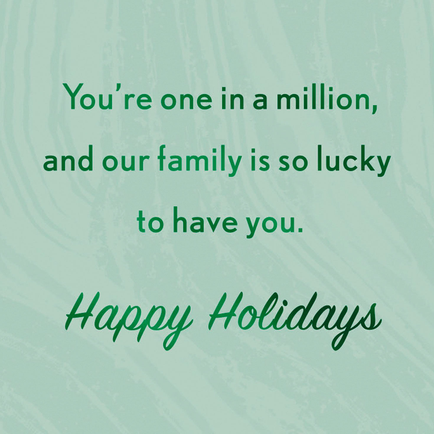 Green Holiday Ornament Grandpa Christmas Card Sentiment image number 2