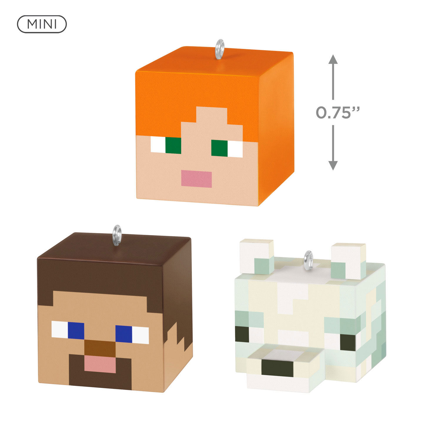 Mini Minecraft Characters Keepsake Ornaments  image number 3