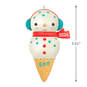 Son Snowman Ice Cream Cone 2024 Ornament, , large image number 3