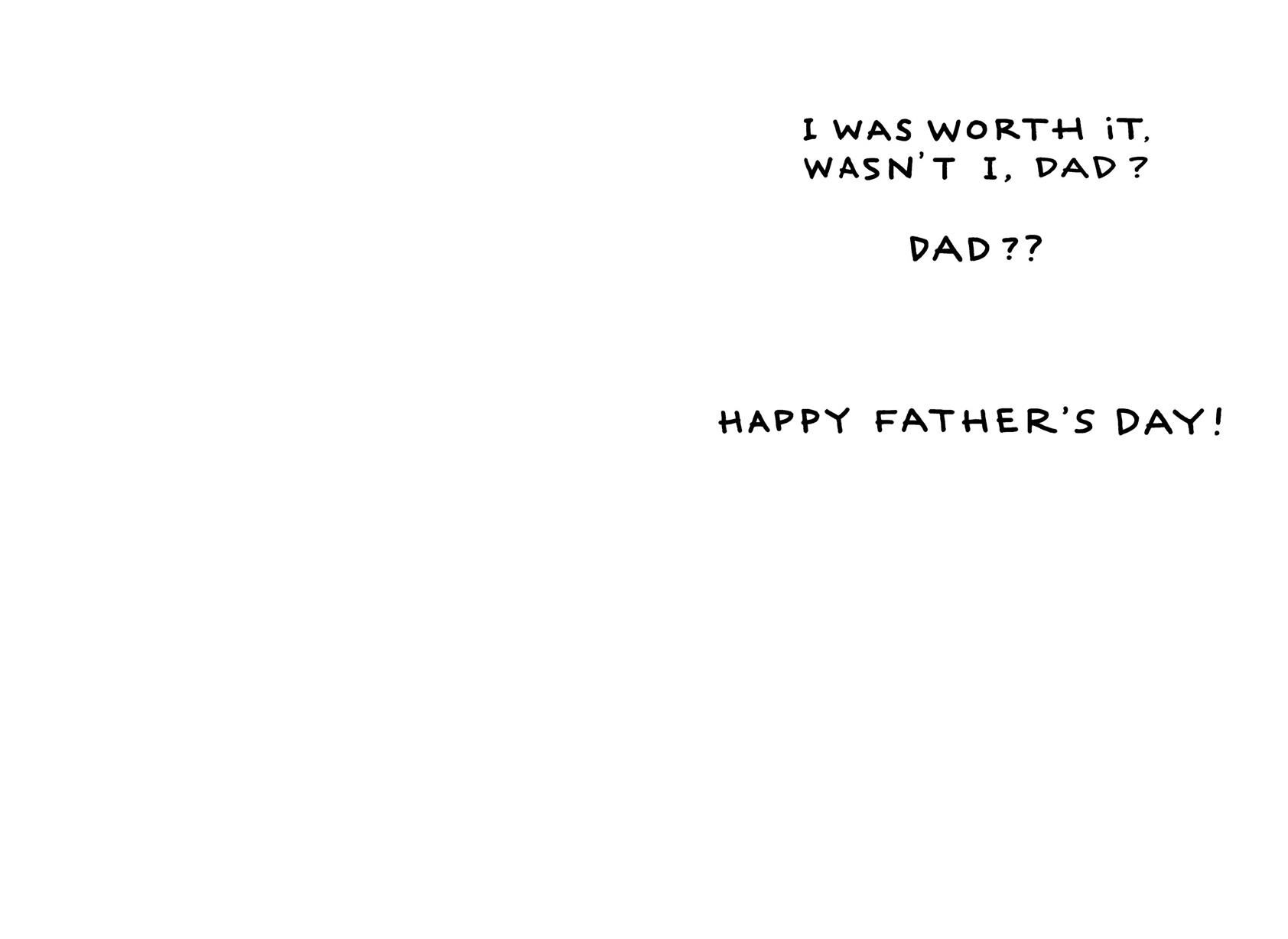 Aged With Wisdom Funny Father's Day Card