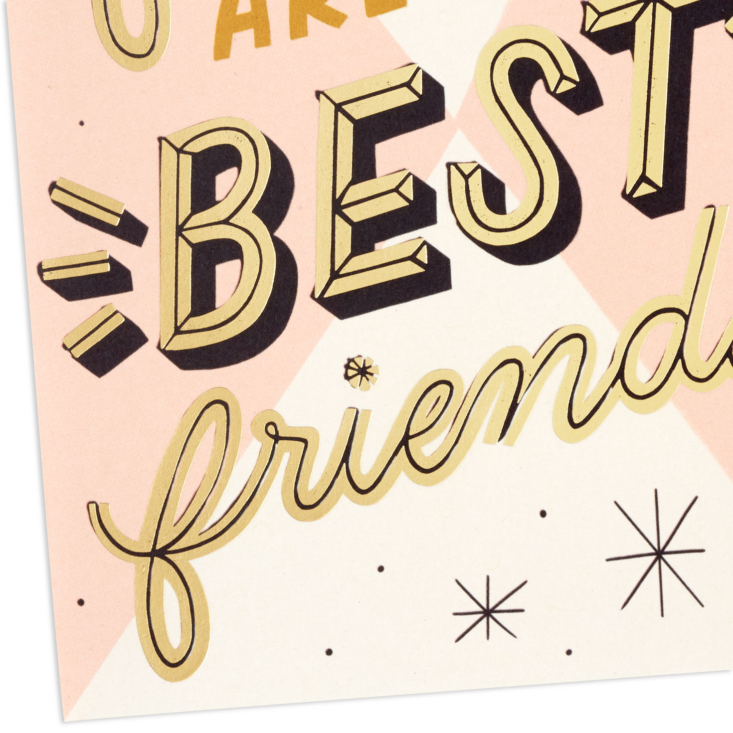 Vintage Sign Old Friend Funny Birthday Card Card Front Detail image number 4