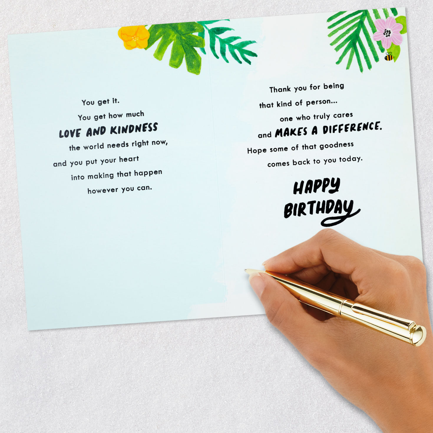The World Needs More You Birthday Card for only USD 3.99 | Hallmark