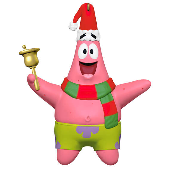 Nickelodeon SpongeBob SquarePants Patrick Rings in the Season Ornament, , large image number 1