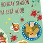 Tamales and Empanadas Spanish and English Christmas Card Card Front Detail image number 4