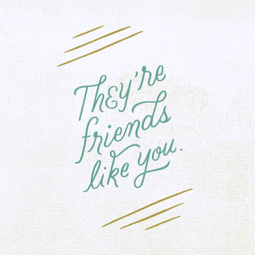 Best Things in Life Friendship Card, 