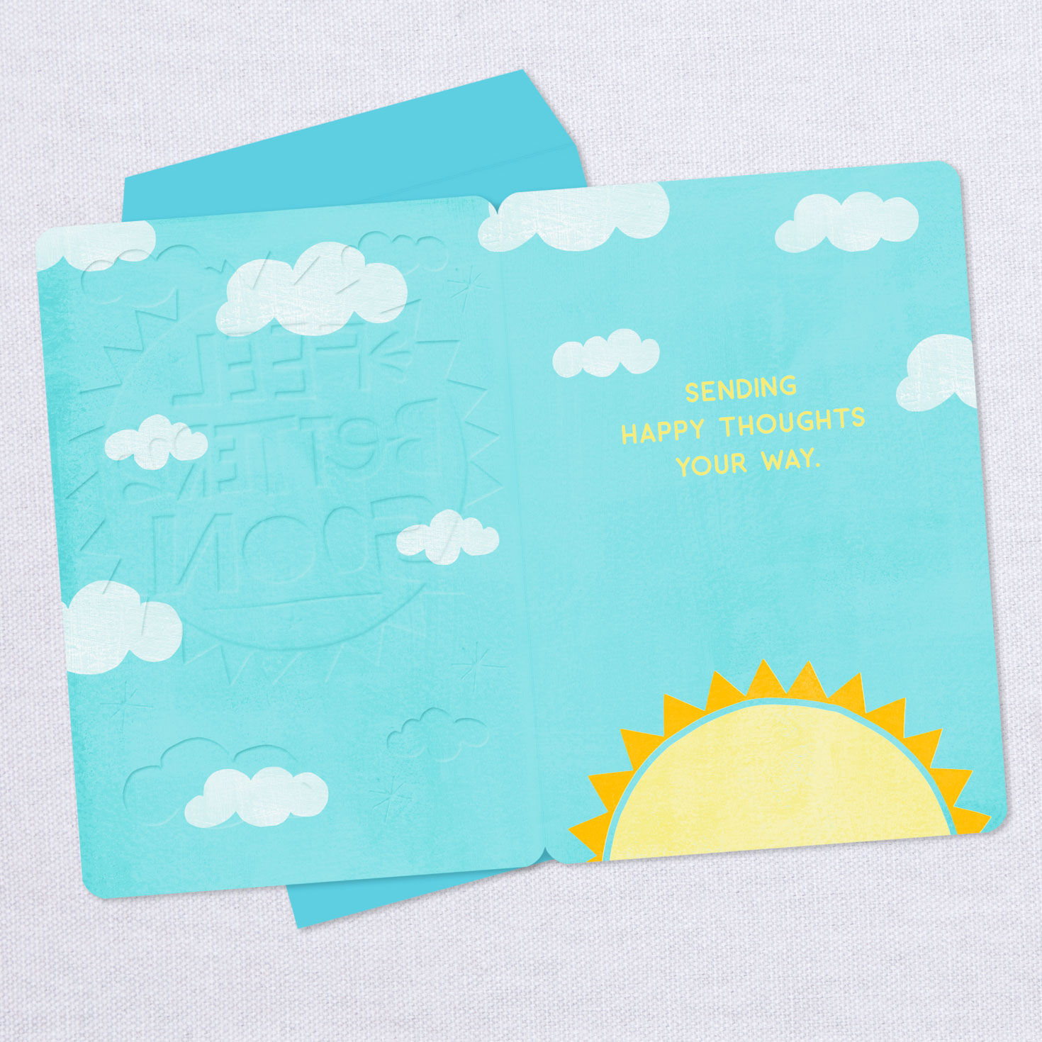 16" Feel Better Soon Sun Jumbo Get Well Card for only USD 9.99 | Hallmark