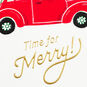 Vintage Car With Gifts Christmas Card Card Front Detail image number 5